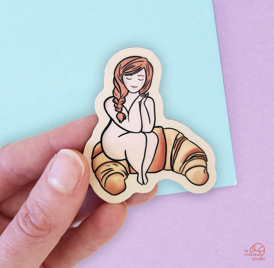 Aimant n°2 - Camille et son croissant