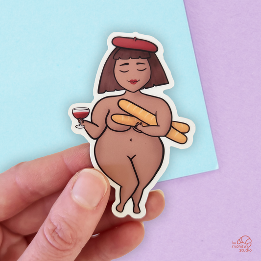 Aimant n°5 - Clara et ses baguettes