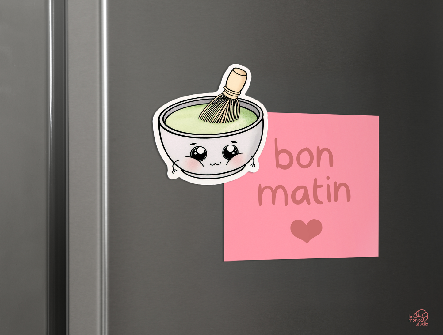 Aimant n°1 - Bol de matcha