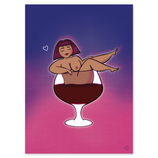 Illustration A4 - Bain de Rouge