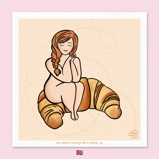 Illustration - Elle croque le matin comme on cueille un rayon de soleil