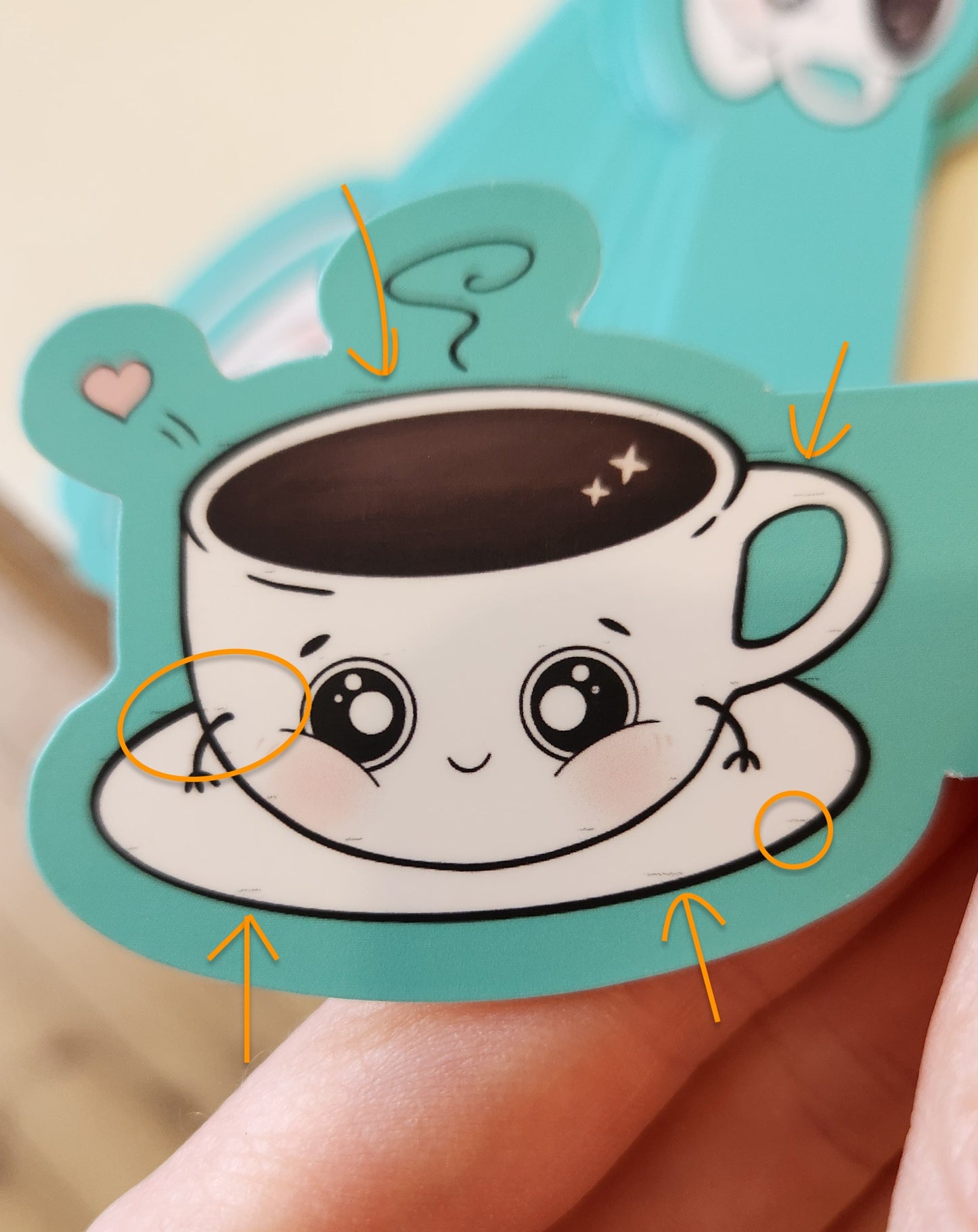 Les (presque) parfaits ⎪ Marque-page magnétique - Tasse à café