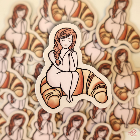 Aimant n°2 - Camille et son croissant