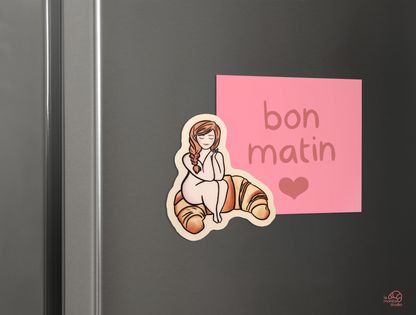 Aimant n°2 - Camille et son croissant