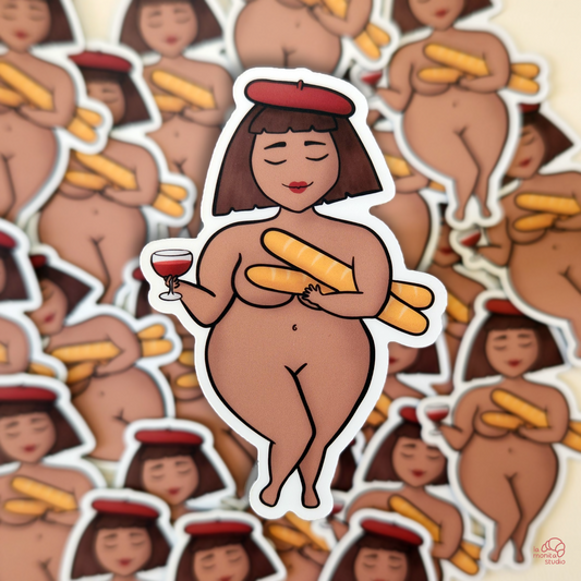 Aimant n°5 - Clara et ses baguettes