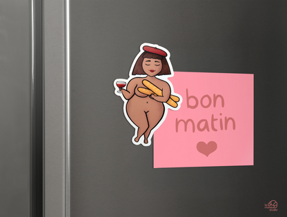 Aimant n°5 - Clara et ses baguettes