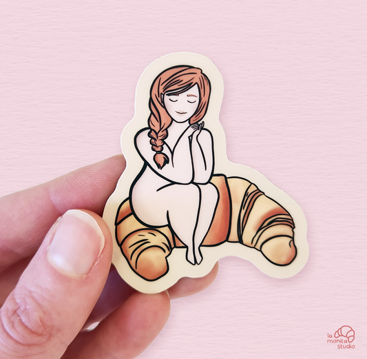 Aimant n°2 - Camille et son croissant