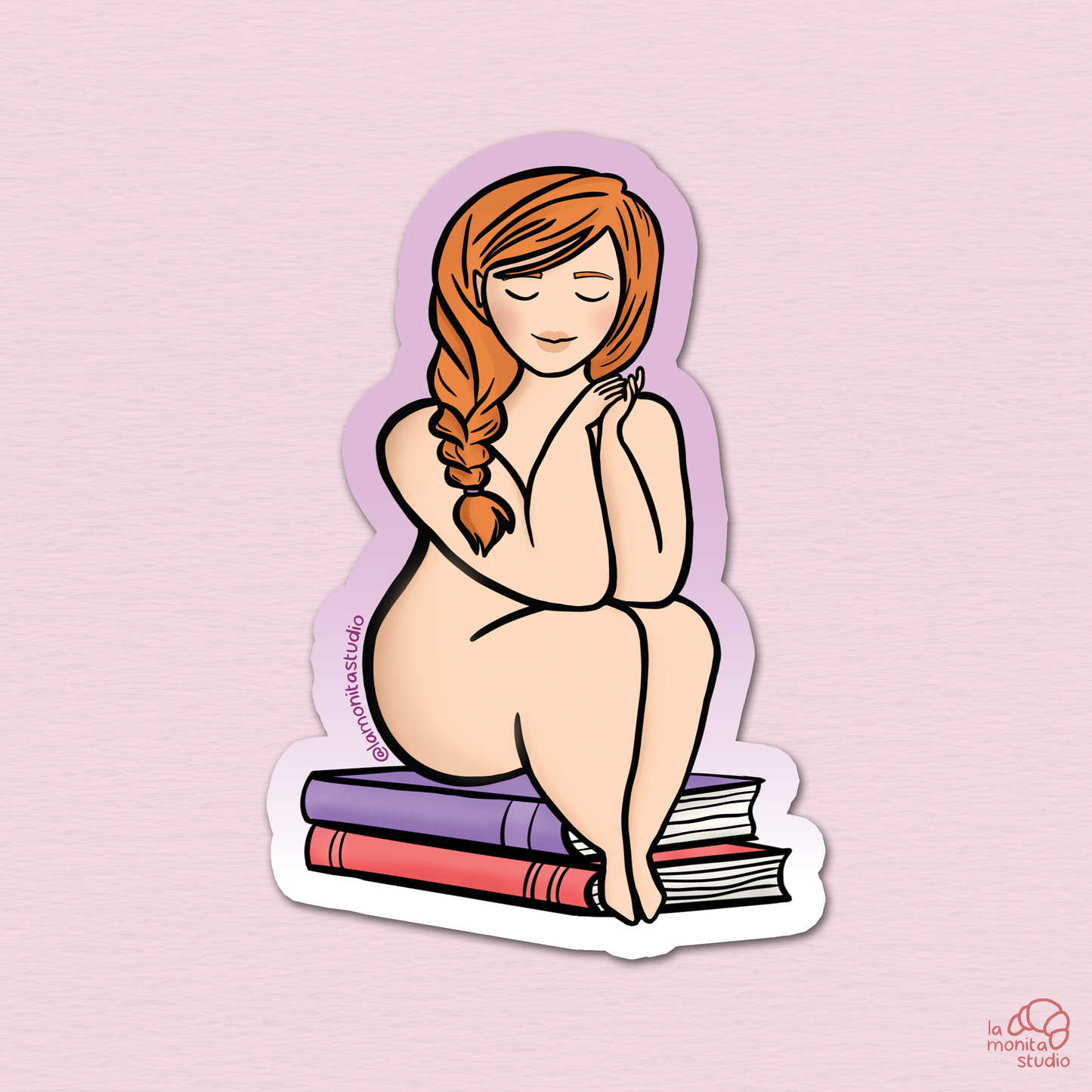 Autocollant n°1 - Camille et ses livres