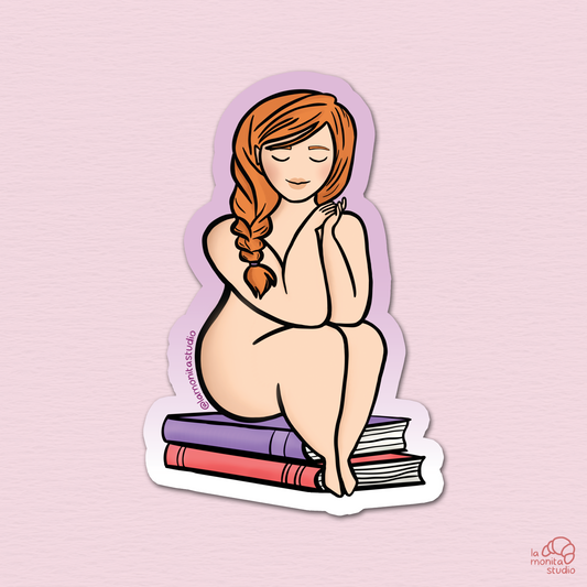 Autocollant n°1 - Camille et ses livres