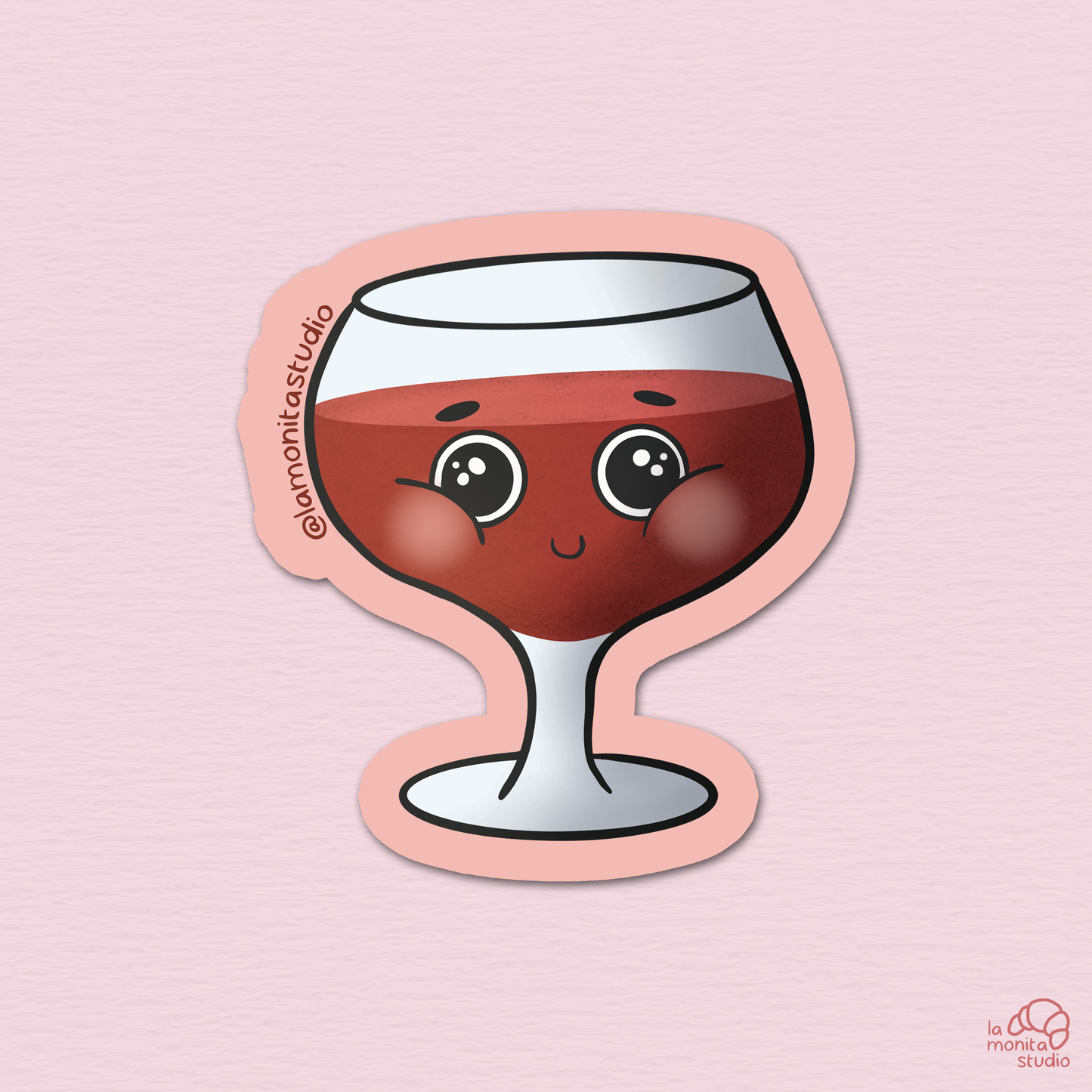 Autocollant n°10 - Vin rouge