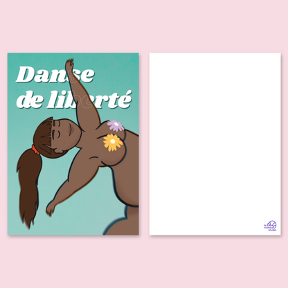 Carte "Danse de liberté"