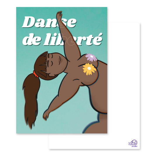 Carte "Danse de liberté"