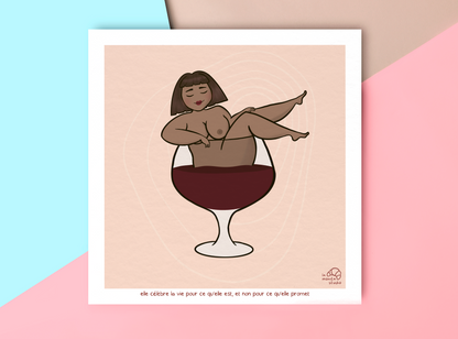 elle célèbre la vie pour ce qu'elle est, et non pour ce qu'elle promet