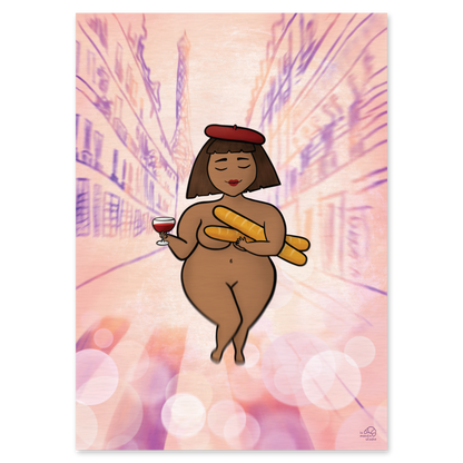 Illustration A4 - La Vie en rouge
