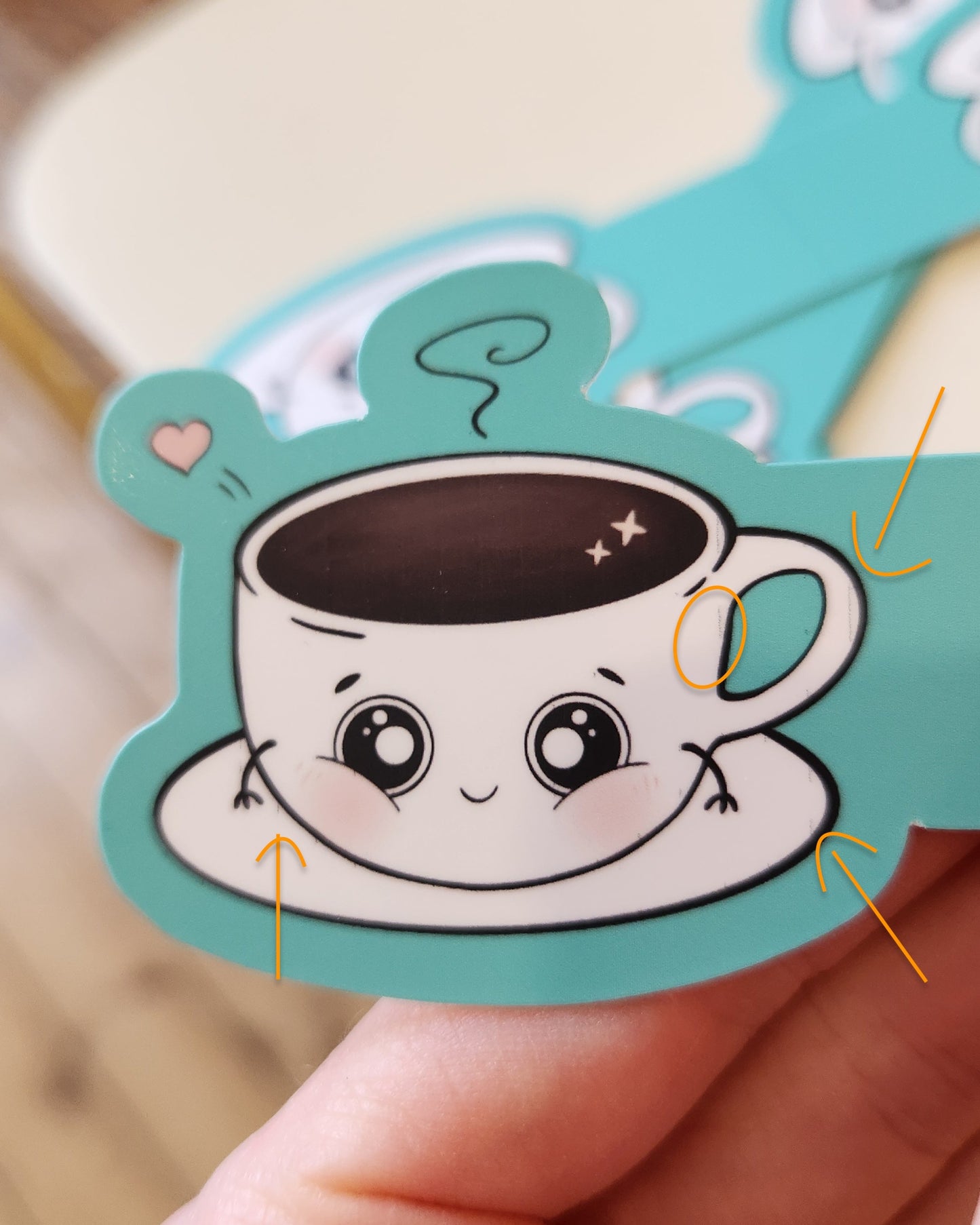 Les (presque) parfaits ⎪ Marque-page magnétique - Tasse à café